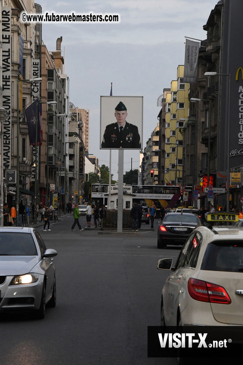 Visit to Check Point Charlie