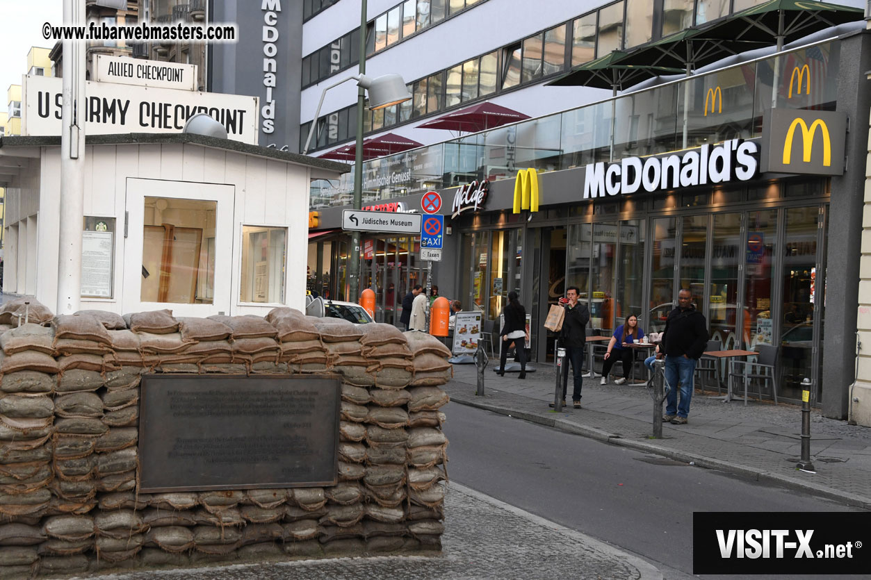 Visit to Check Point Charlie