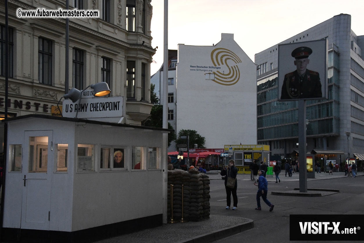 Visit to Check Point Charlie