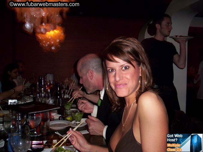 Sushi night at the Geisha House