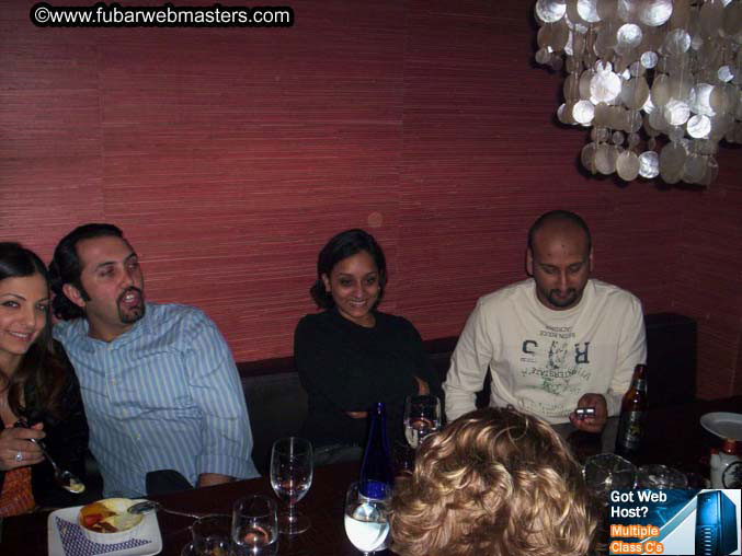 Sushi night at the Geisha House