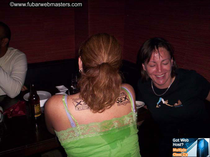 Sushi night at the Geisha House