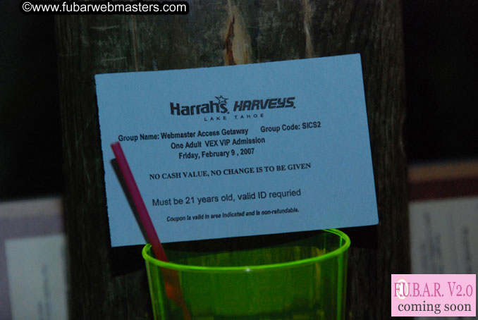 Corporate Sponsor Welcome Cocktails