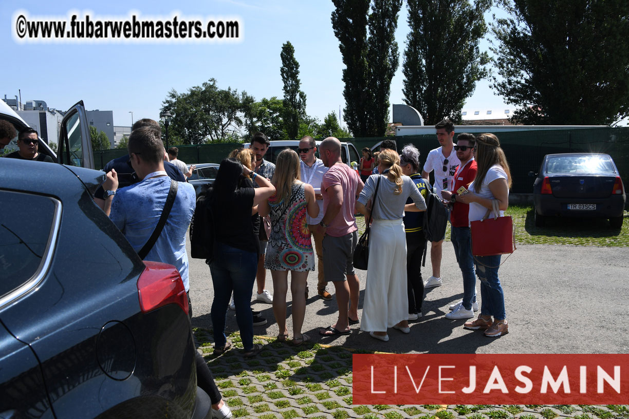 Helicopter Cross Flight over Bucharest