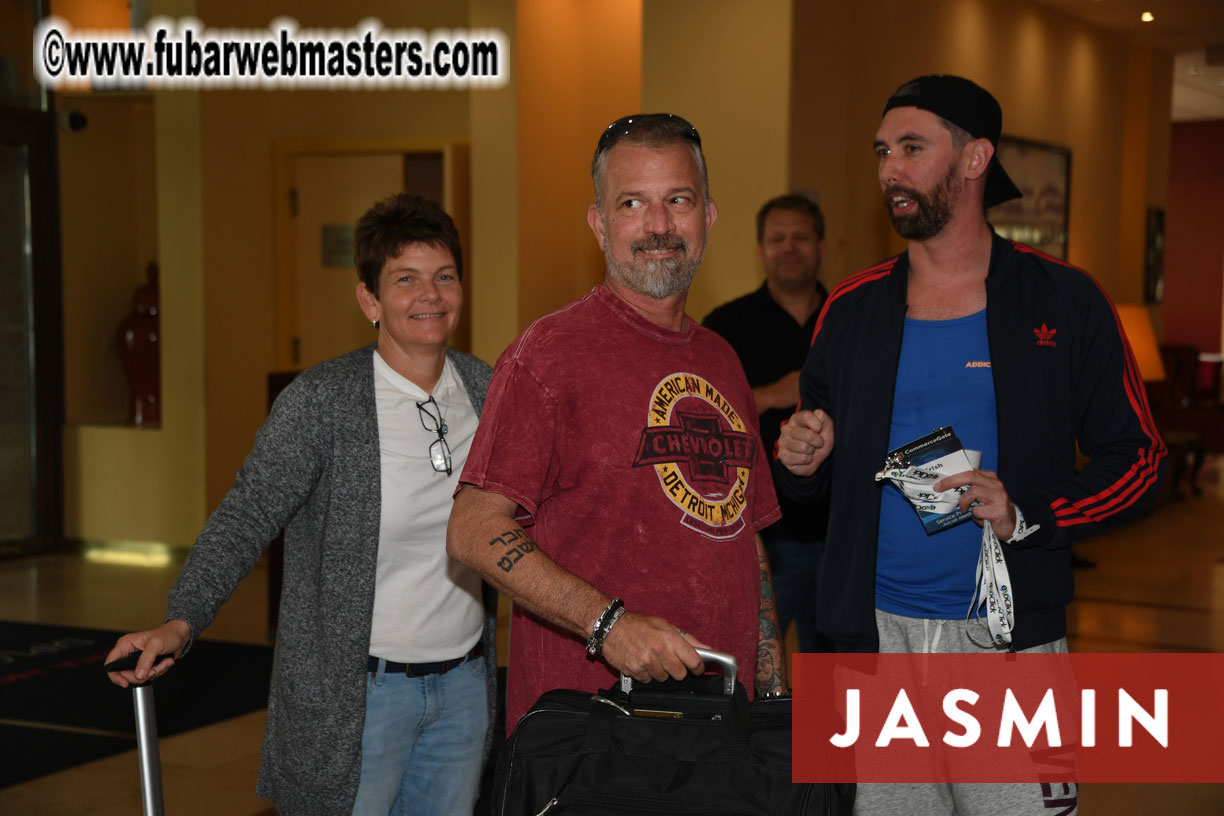 Registrations and Arrivals