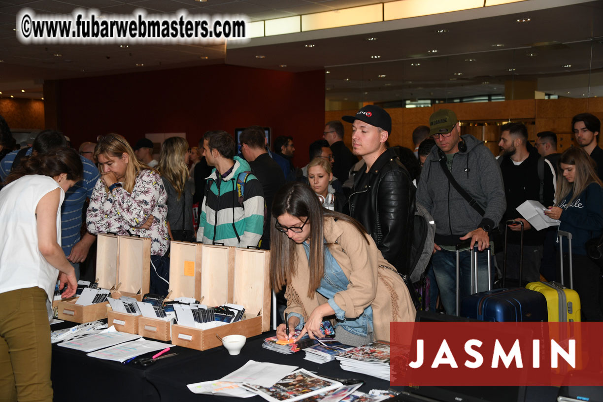 Registrations and Arrivals