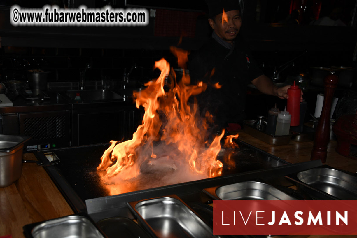 Dinner at Asian Temple