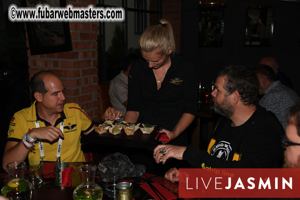 Dinner at Asian Temple