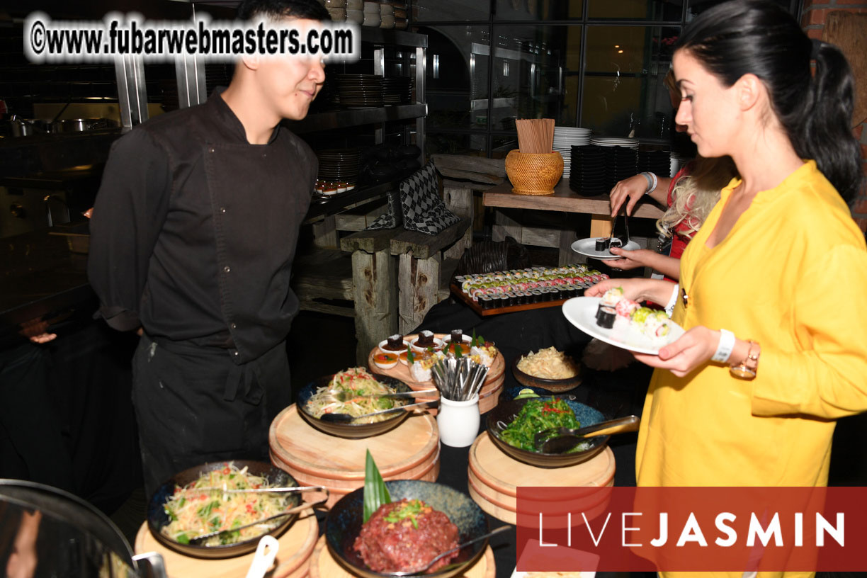 Dinner at Asian Temple