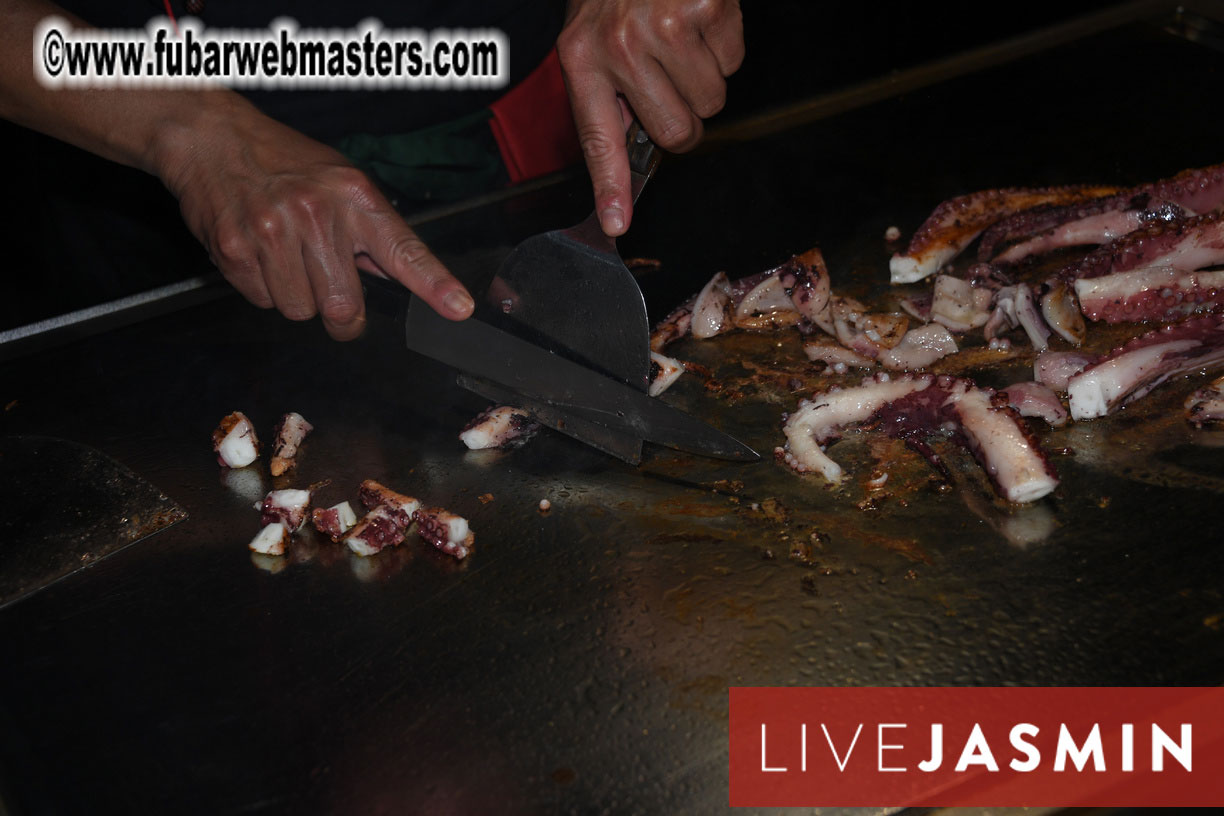 Dinner at Asian Temple