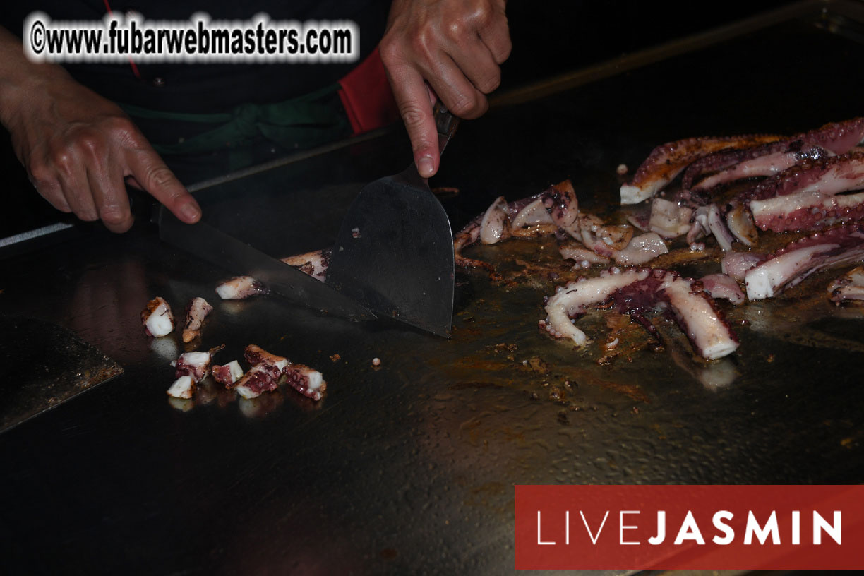 Dinner at Asian Temple