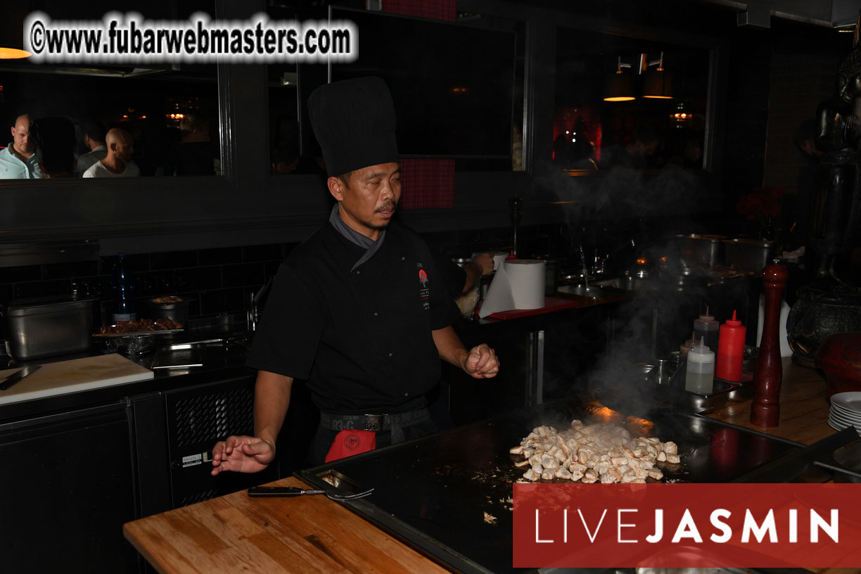 Dinner at Asian Temple