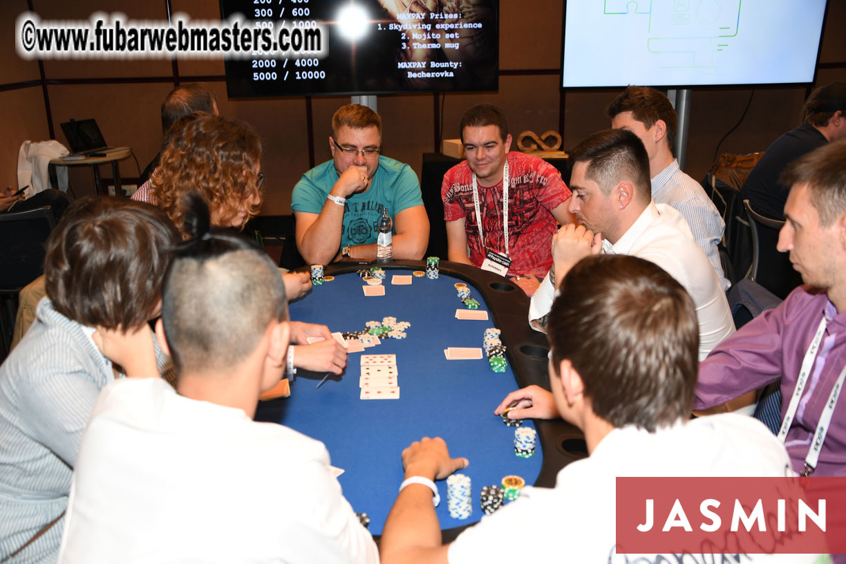 Maxpay Texas Holdem Poker Tournament