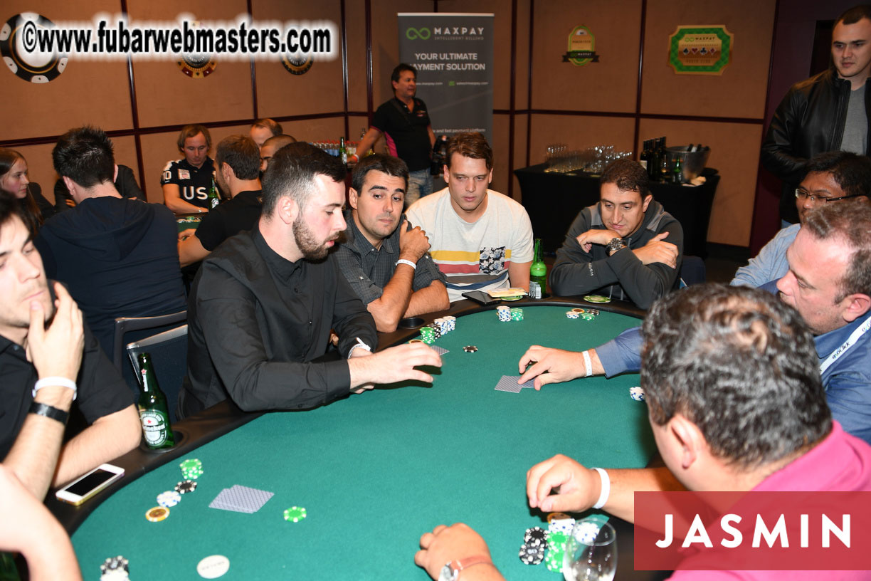 Maxpay Texas Holdem Poker Tournament