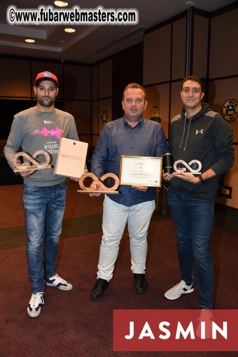 Maxpay Texas Holdem Poker Tournament