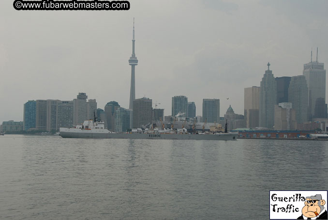 "Thank God It's Friday"  Cool down at the Docks