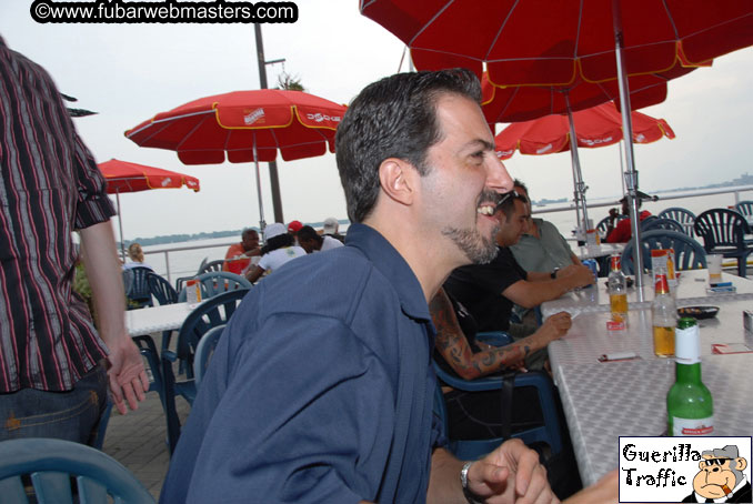 "Thank God It's Friday"  Cool down at the Docks