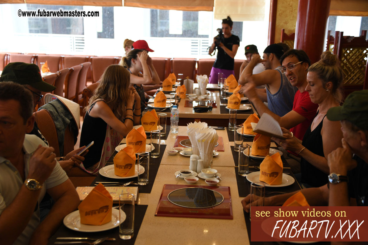 Lunch at Cua Vang Restaurant