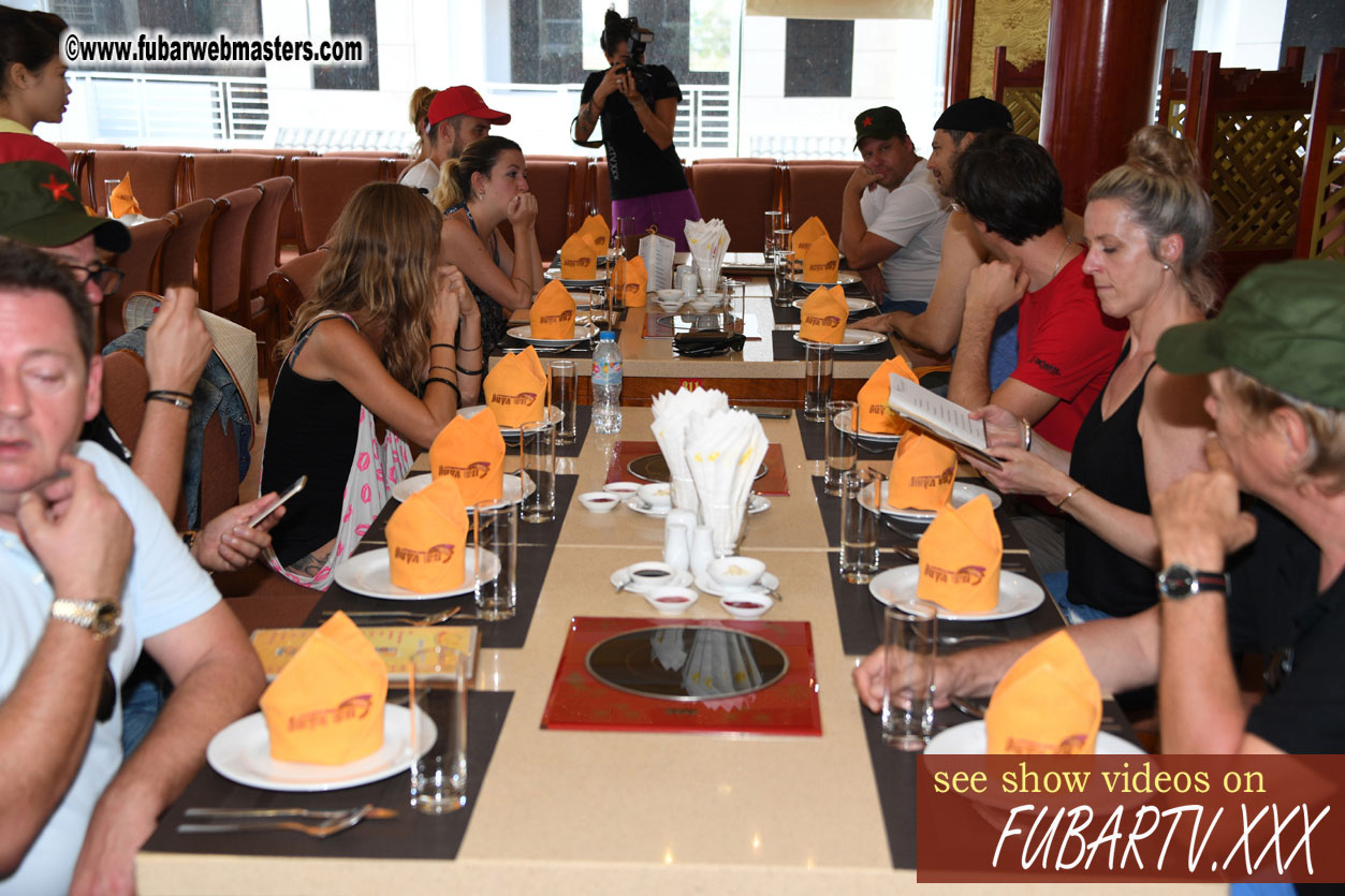 Lunch at Cua Vang Restaurant