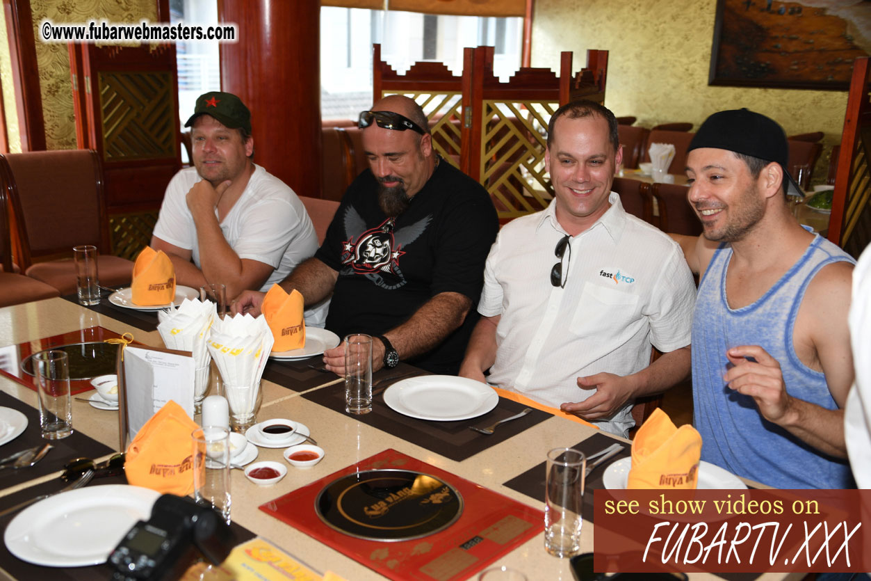 Lunch at Cua Vang Restaurant