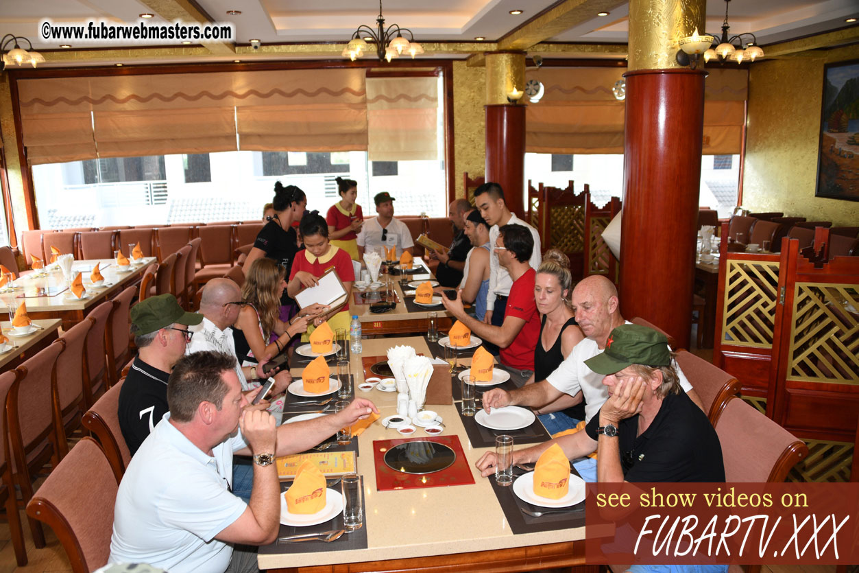 Lunch at Cua Vang Restaurant