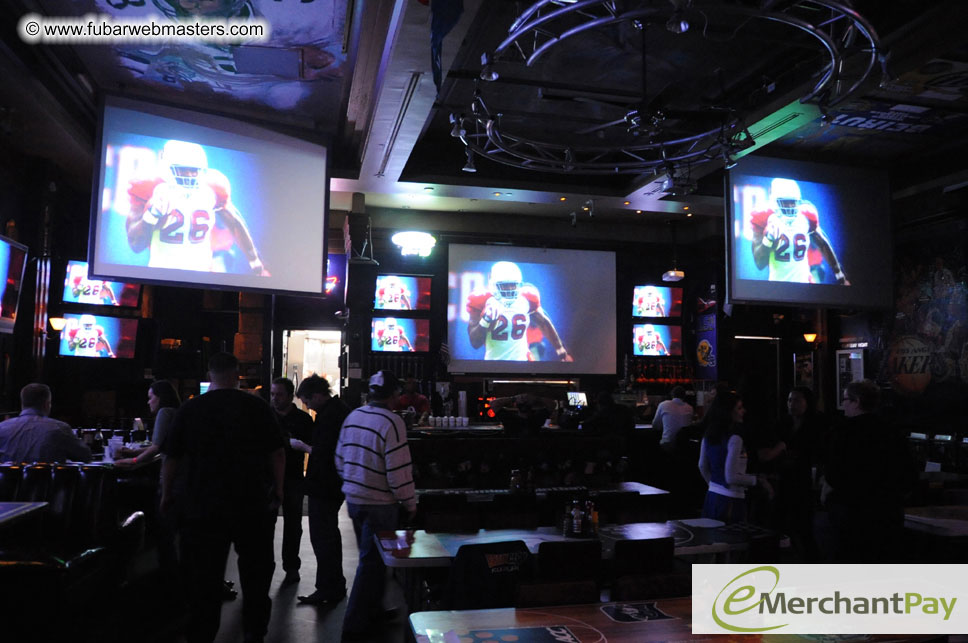 Yahoo/Maxpayments Sunday Football party