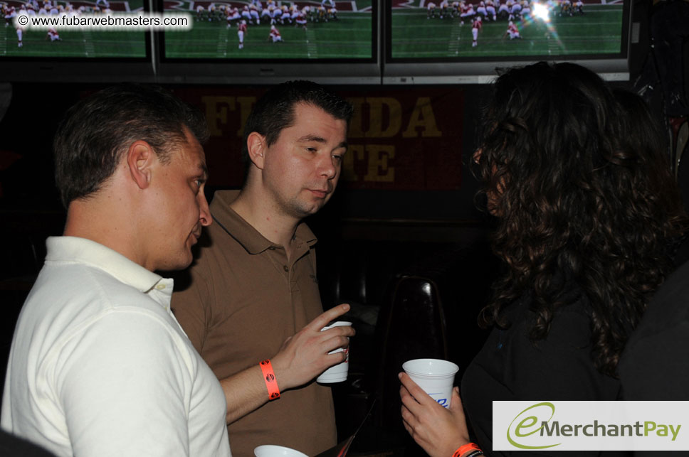 Yahoo/Maxpayments Sunday Football party