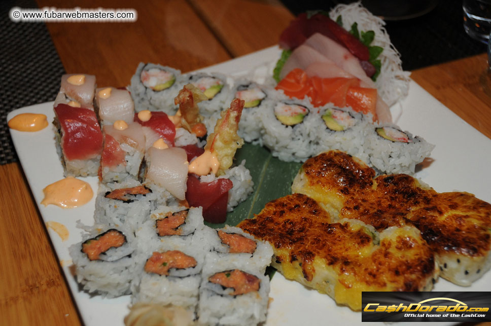 Dinner at Sushiroku