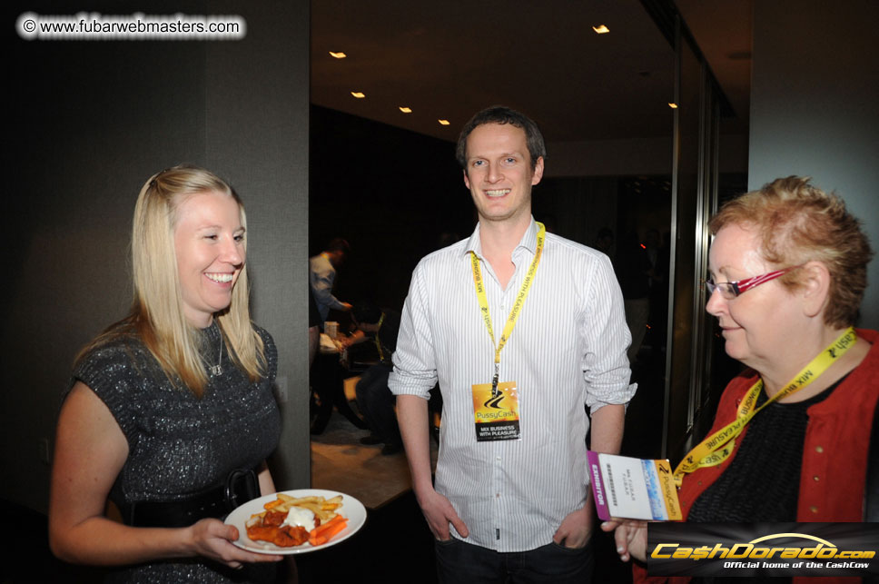 Cocktails in the Top Bucks Suite