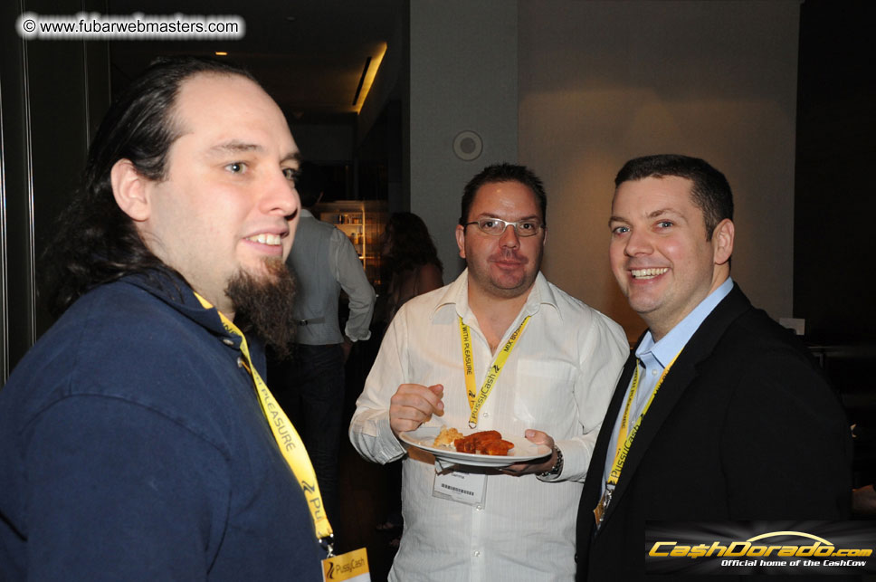 Cocktails in the Top Bucks Suite