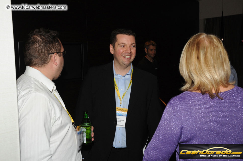 Cocktails in the Top Bucks Suite