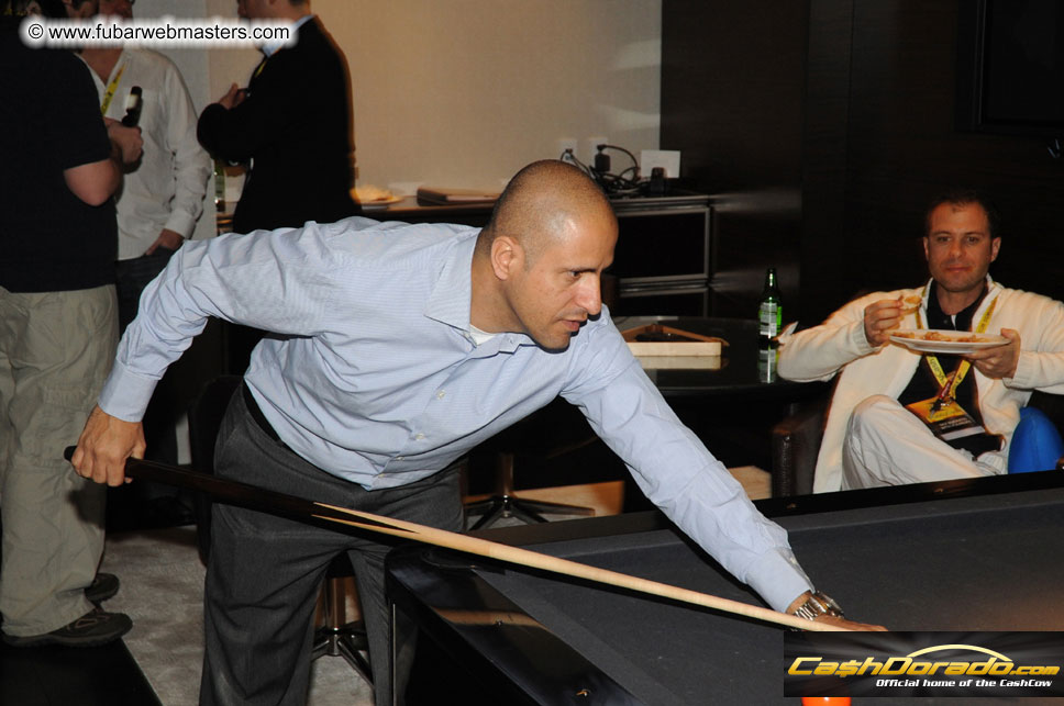 Cocktails in the Top Bucks Suite