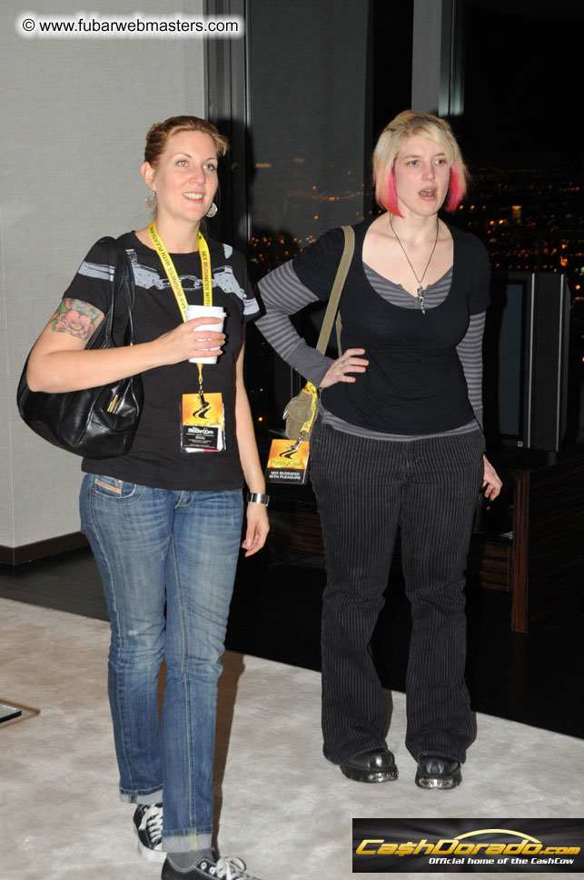 Cocktails in the Top Bucks Suite