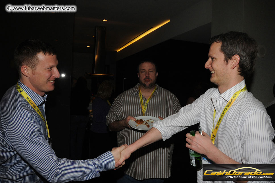 Cocktails in the Top Bucks Suite