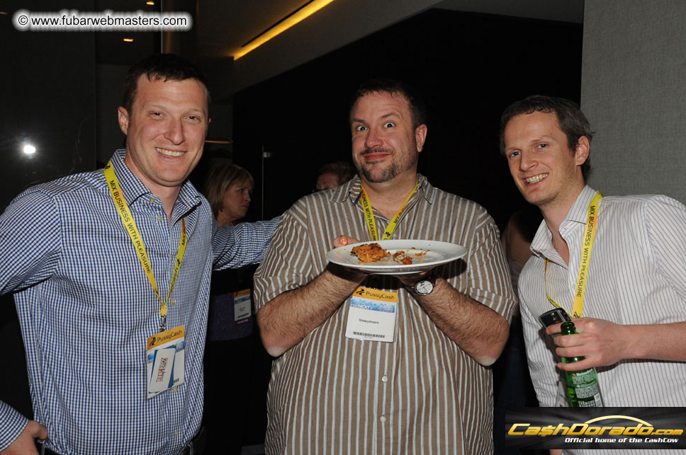 Cocktails in the Top Bucks Suite