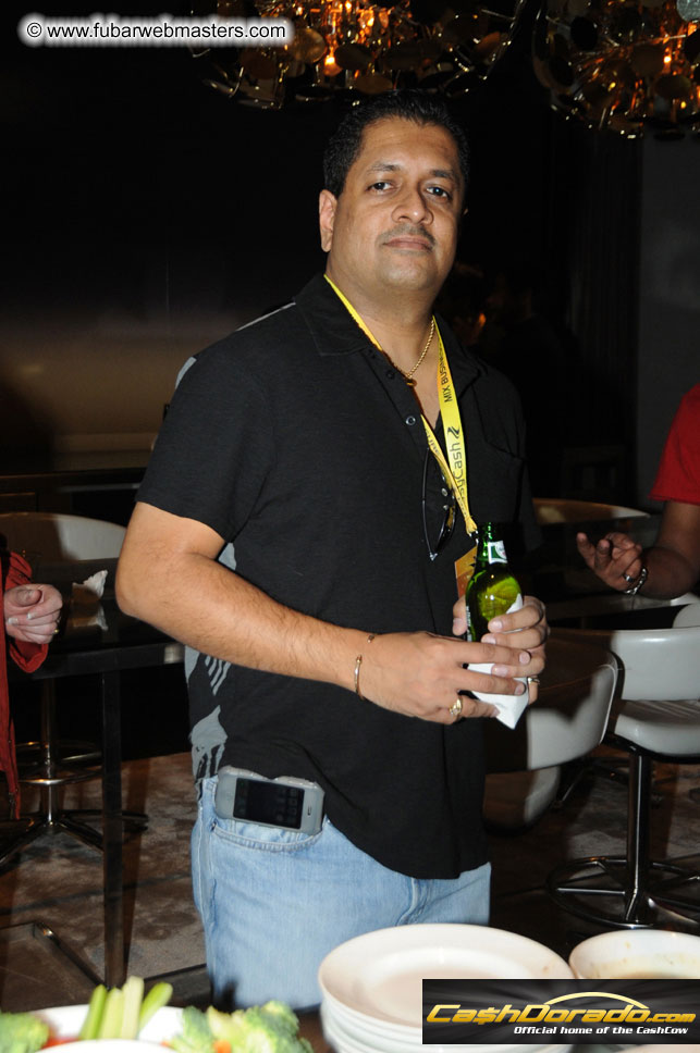 Cocktails in the Top Bucks Suite