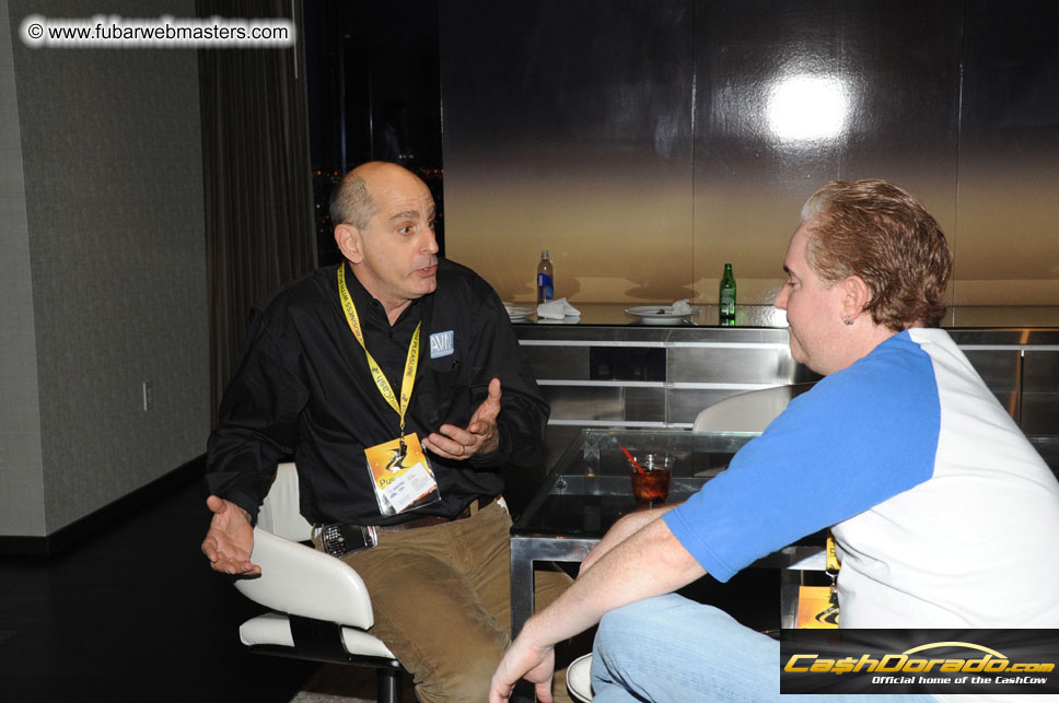 Cocktails in the Top Bucks Suite