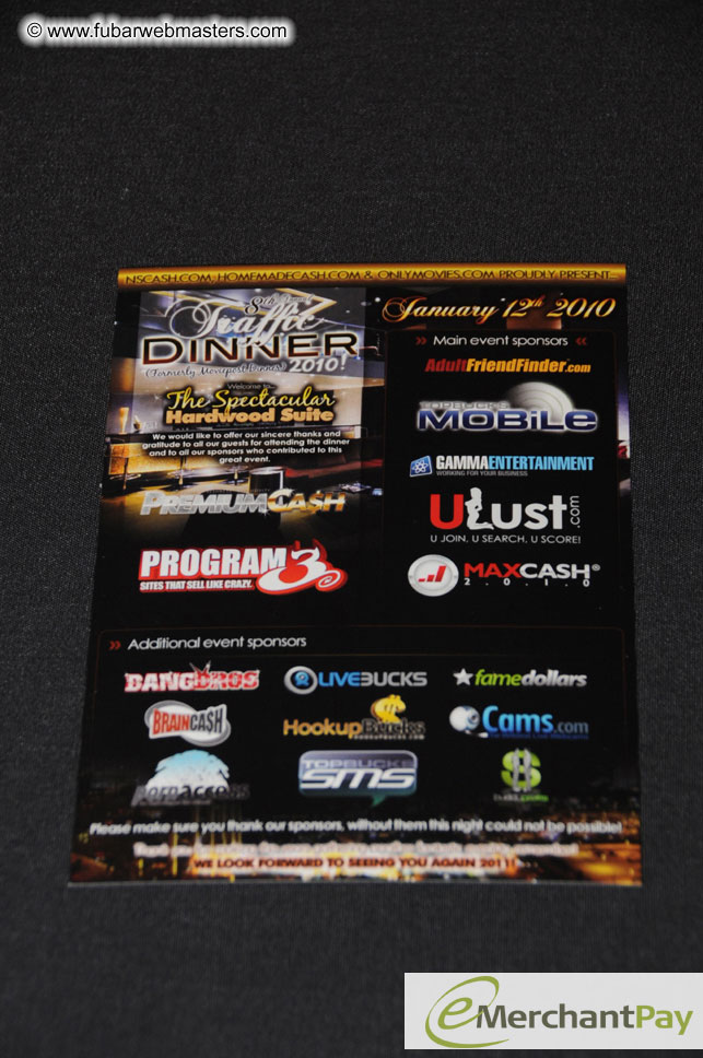 8th Annual Traffic Dinner 2010