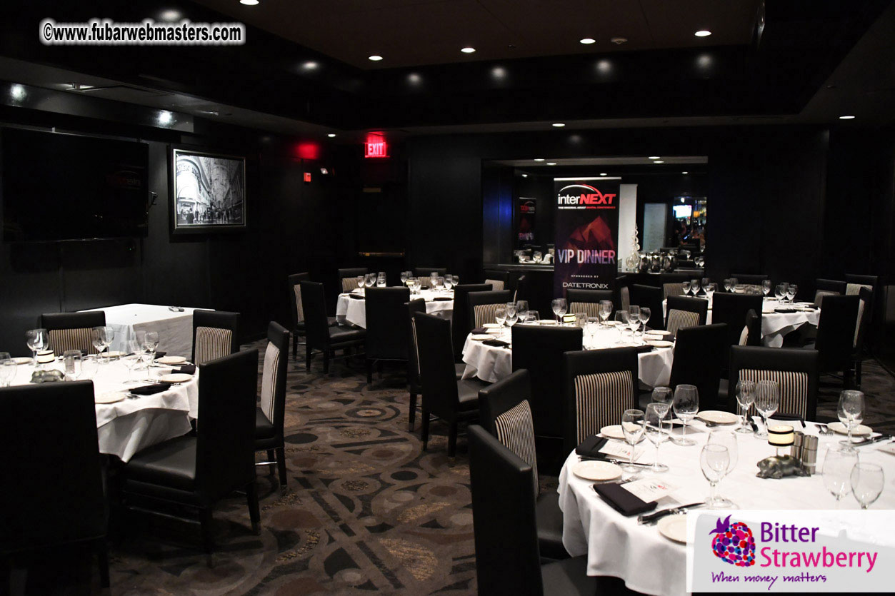 VIP Dinner at Mortons