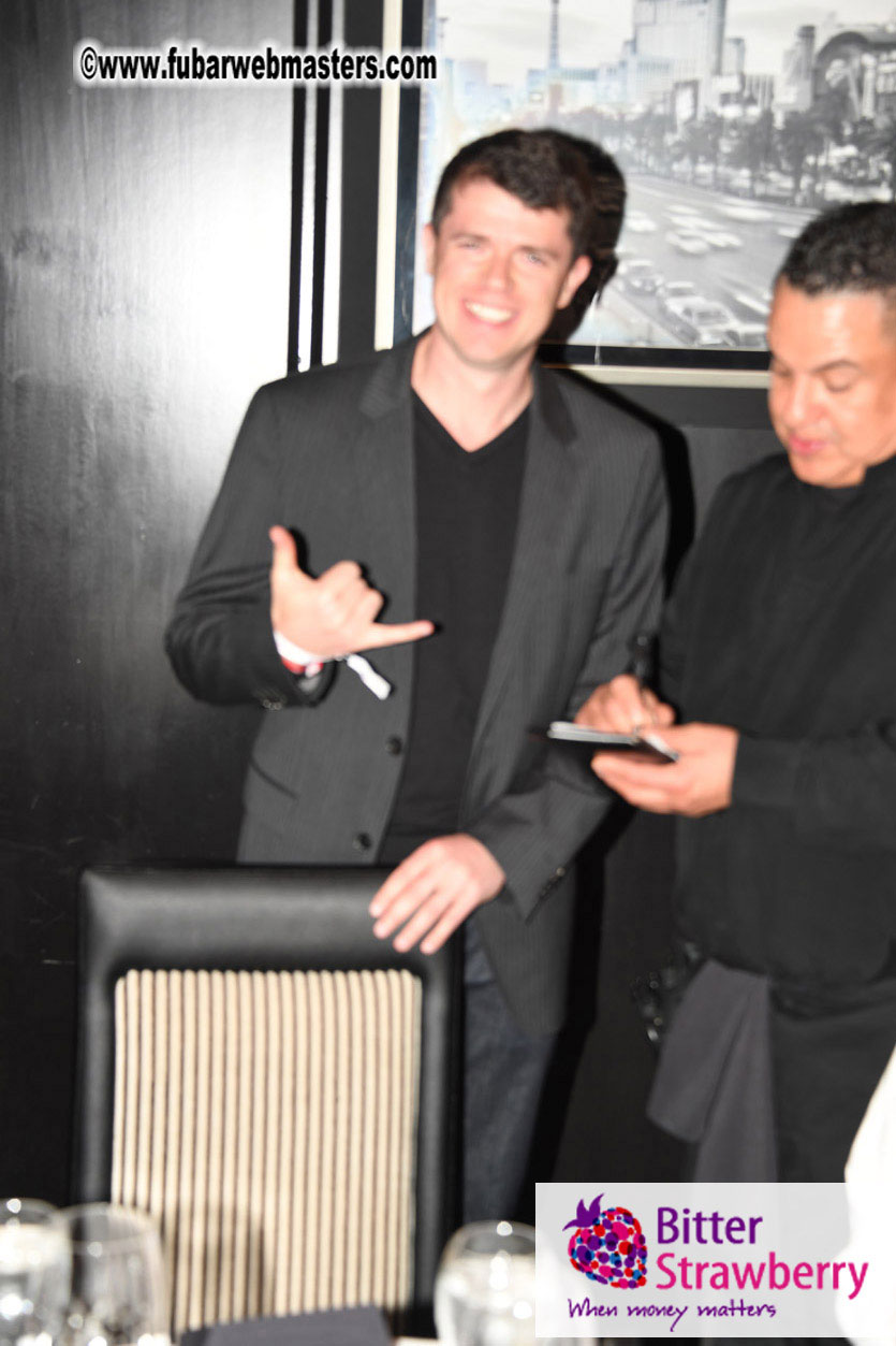 VIP Dinner at Mortons