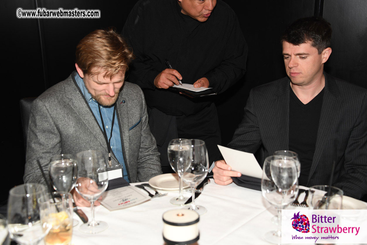 VIP Dinner at Mortons