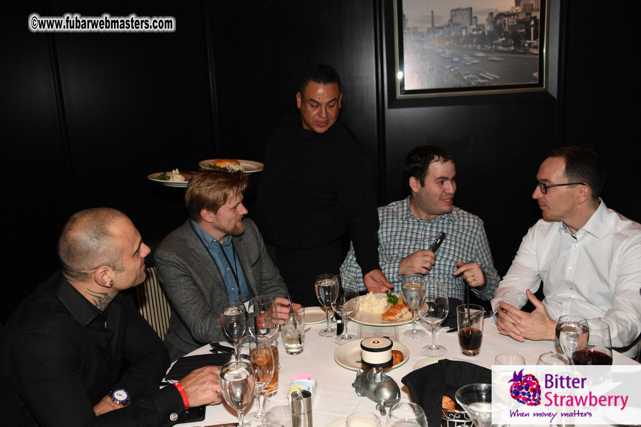 VIP Dinner at Mortons