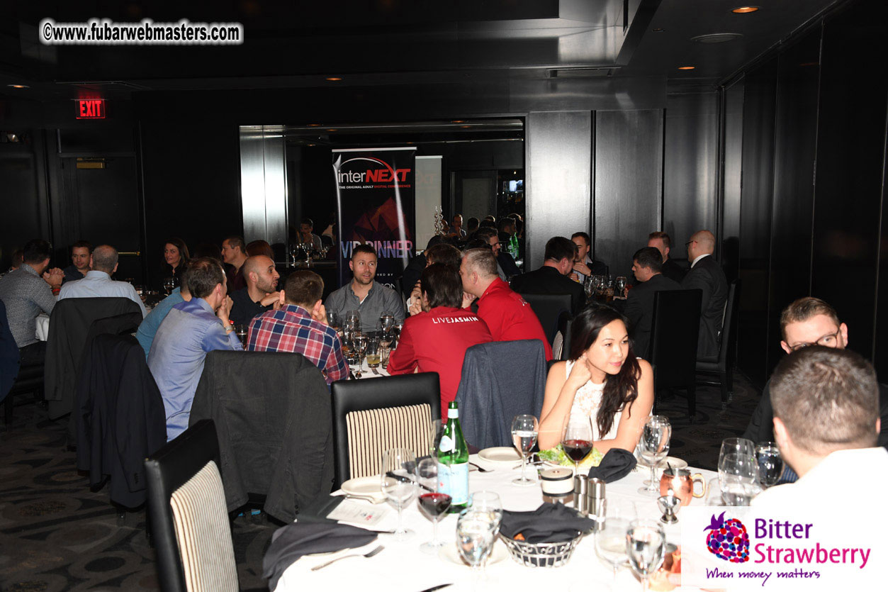 VIP Dinner at Mortons