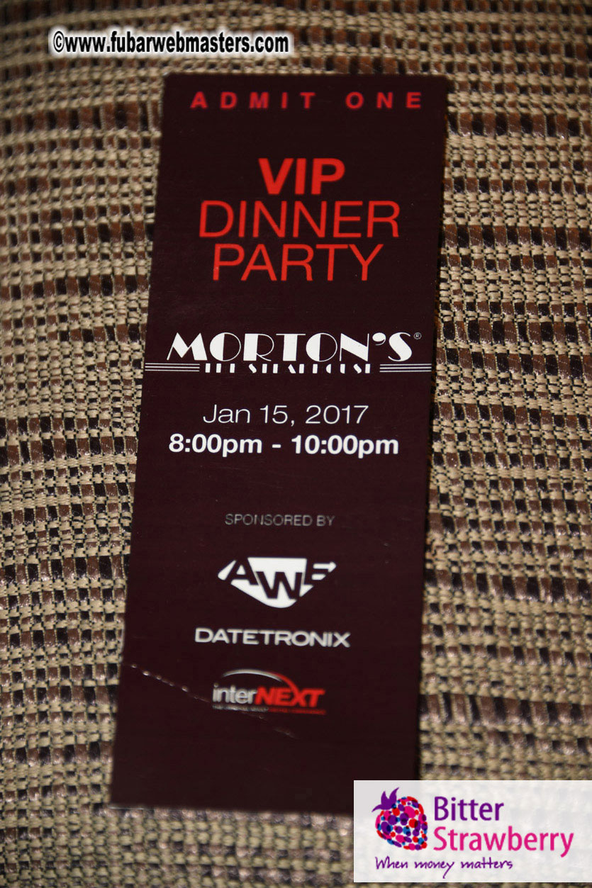 VIP Dinner at Mortons
