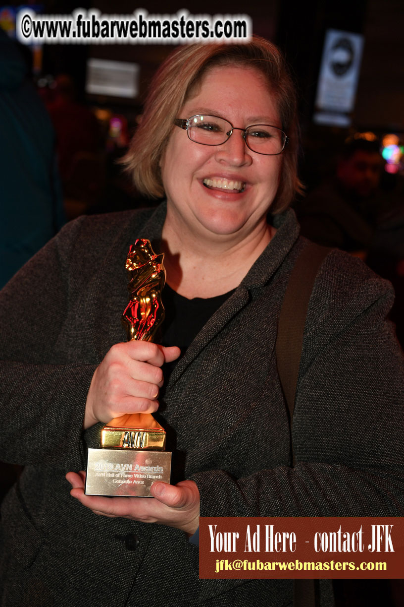 AVN Hall of Fame Inductees Party