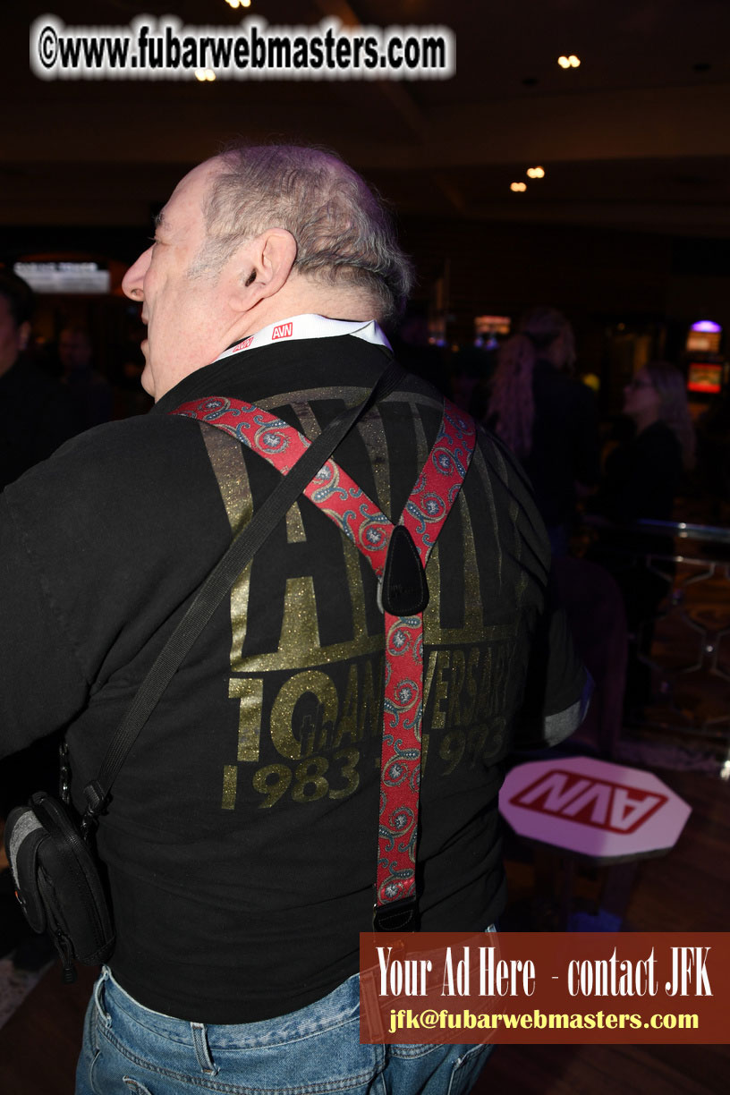 AVN Hall of Fame Inductees Party