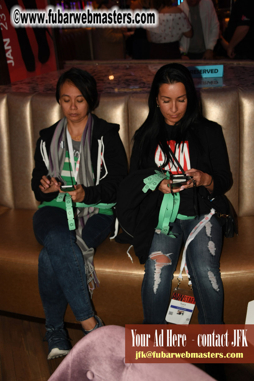 AVN Hall of Fame Inductees Party