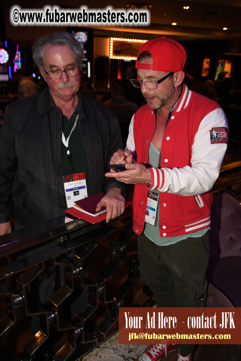 AVN Hall of Fame Inductees Party