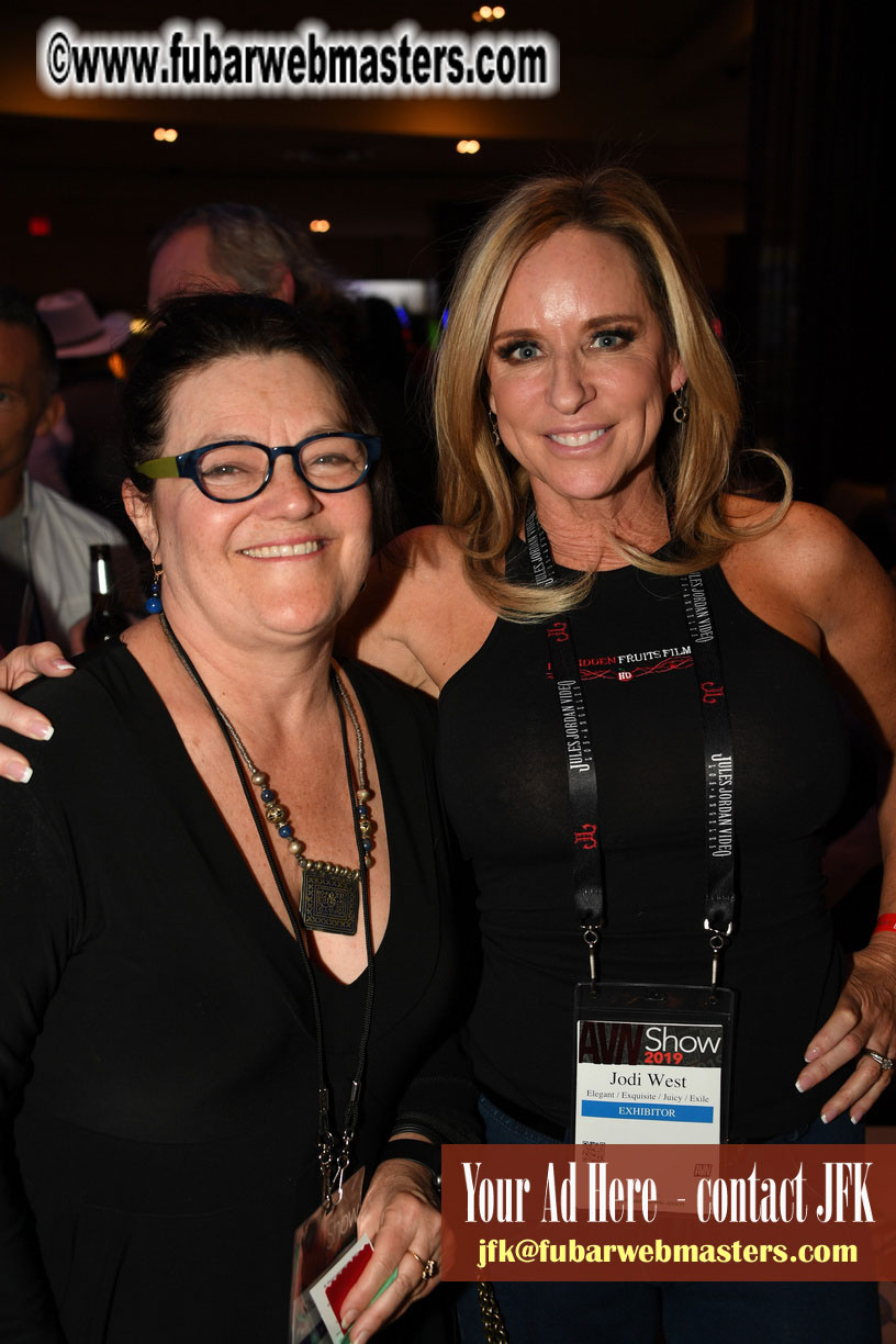 AVN Hall of Fame Inductees Party