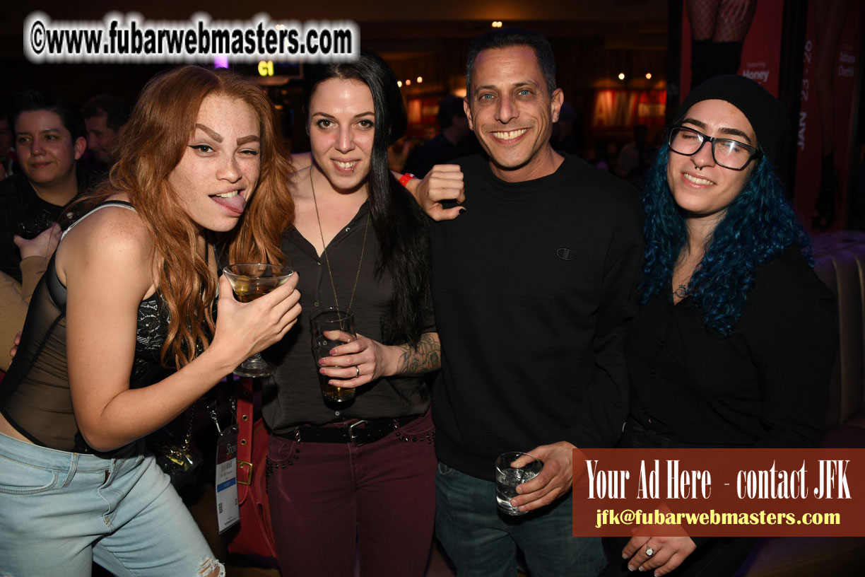 AVN Hall of Fame Inductees Party